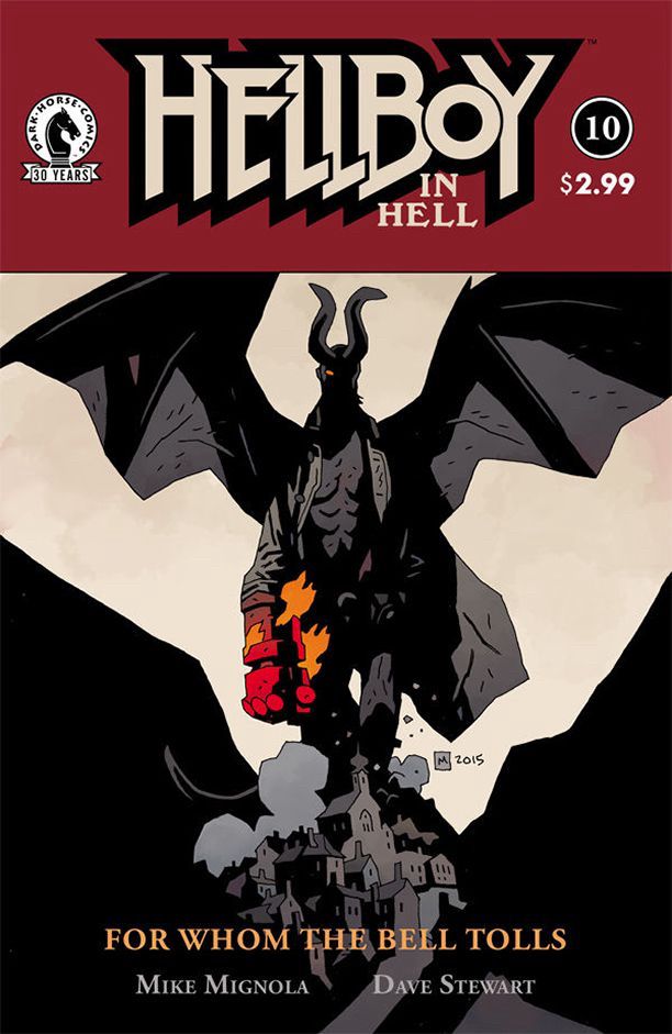 Front cover of Mignola’s Hellboy in Hell