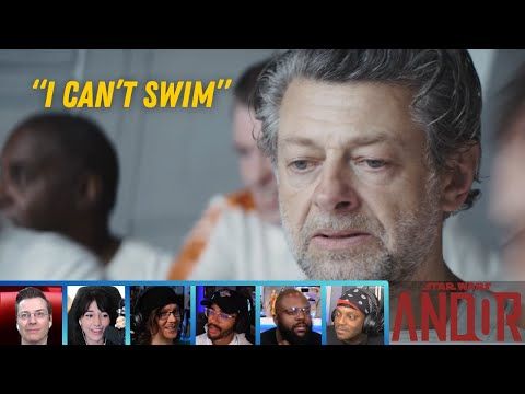Reactors Reacting to KINO LOY "I CAN'T SWIM" | Andor 1x10 "One Way Out"