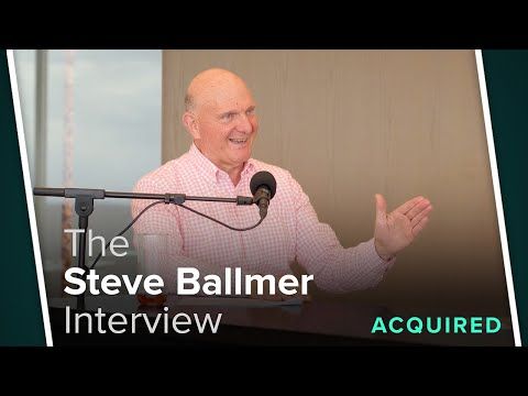 The Steve Ballmer Interview
