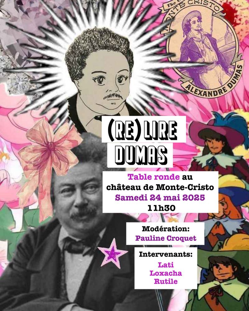 Conférence samedi à 11h30 (Re)Lire Dumas au Château de Monte-Cristo