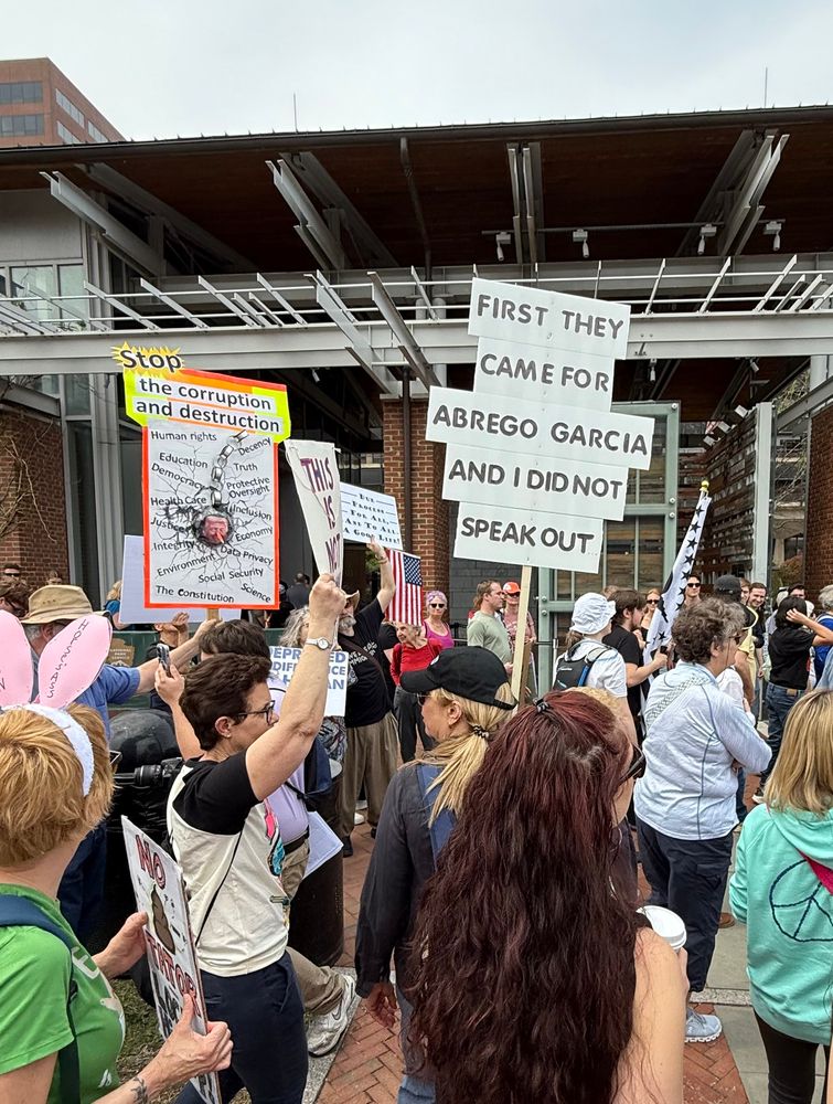 First, they came for Abrego Garcia and I did not speak out