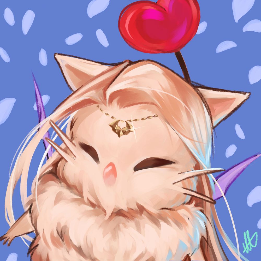 YHC Moogle commission 17/08/2025.