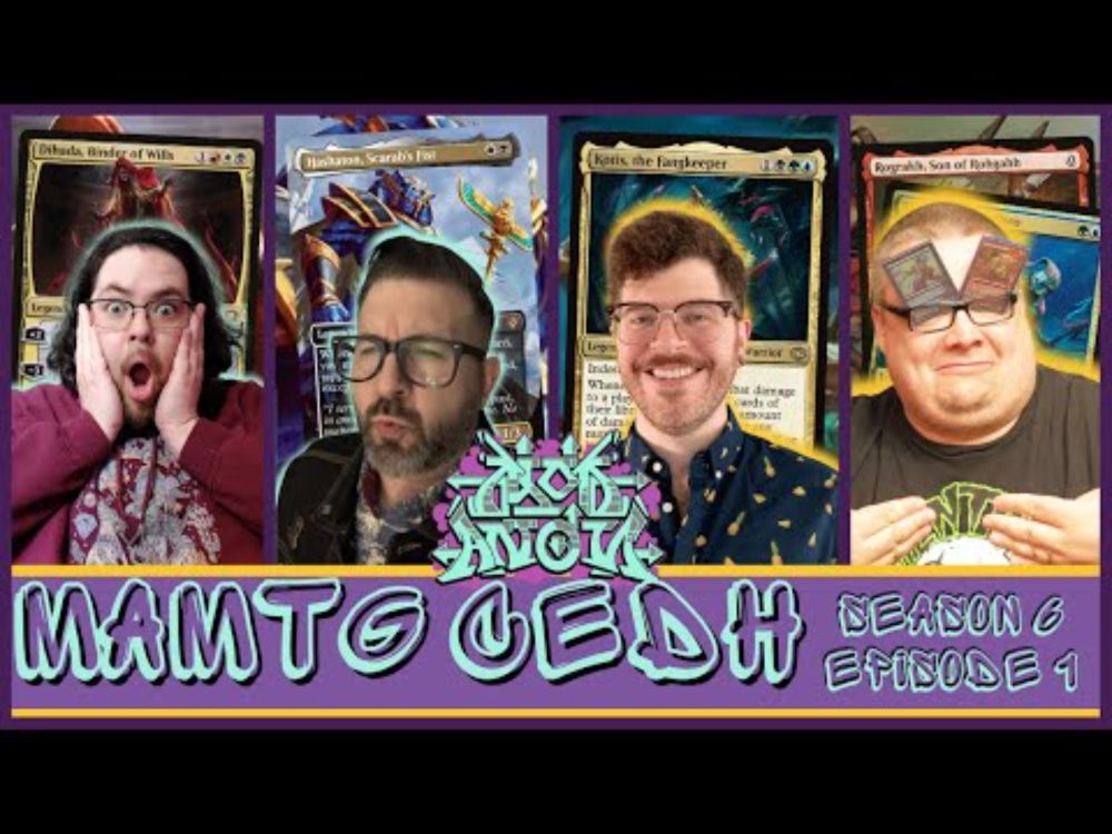 MAMTG cEDH S6 E1| Who's Deck is the Most Bracket 5? Dihada vs Hashaton vs Kotis vs Rog Thras