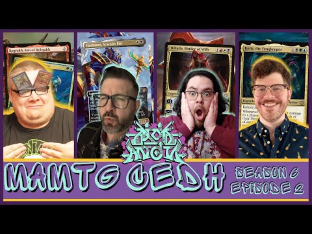 MAMTG cEDH S6 E2| Oops All Thrasios Activations | Dihada vs Hashaton vs Kotis vs Rog Thras