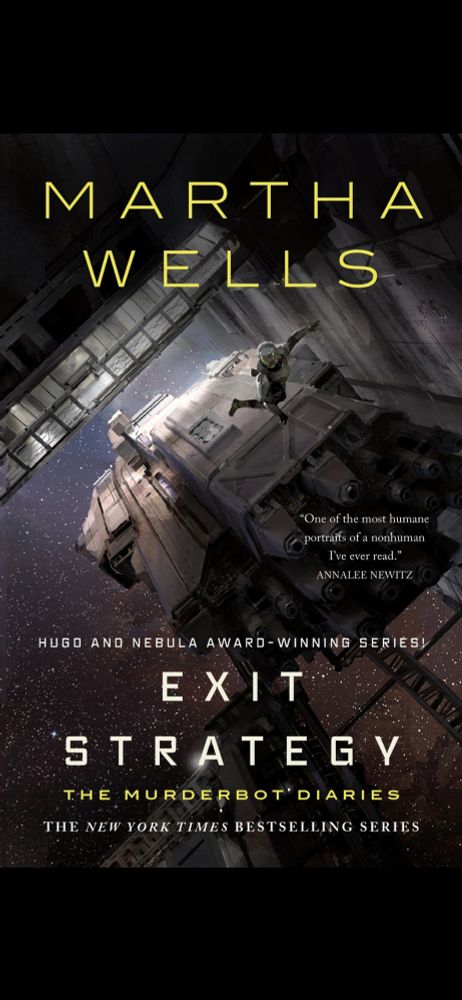 Exit Strategy by Martha Wells book cover