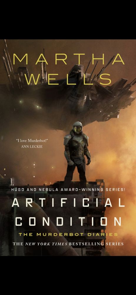 Artificial Condition by Martha Wells book cover 
