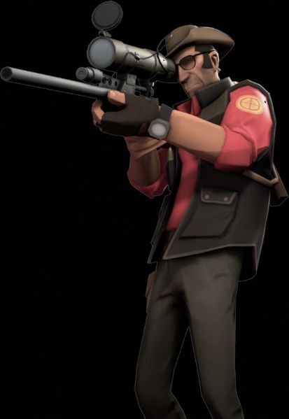 Sniper from team fortress 2