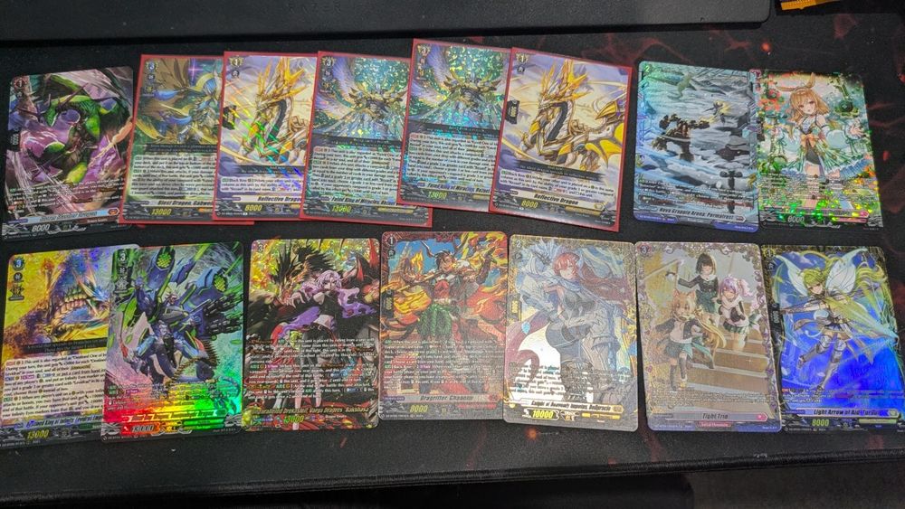 3 Boxes of Omniscient Awakening and I pulled 2x Fated King, Destined King, DSR Rakshasa and more!  So happy!