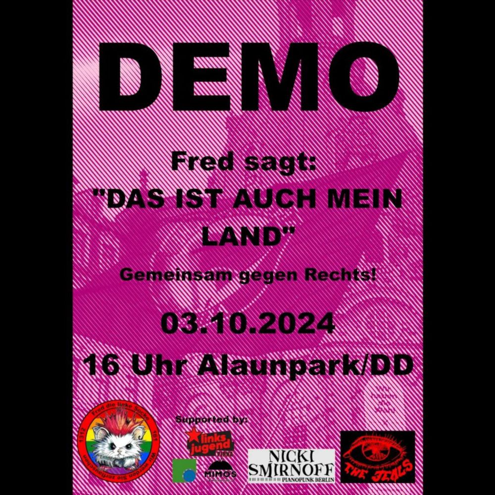 Demo gegen Rechts in Dresden, Sachsen » Gemeinsam gegen Rechts!