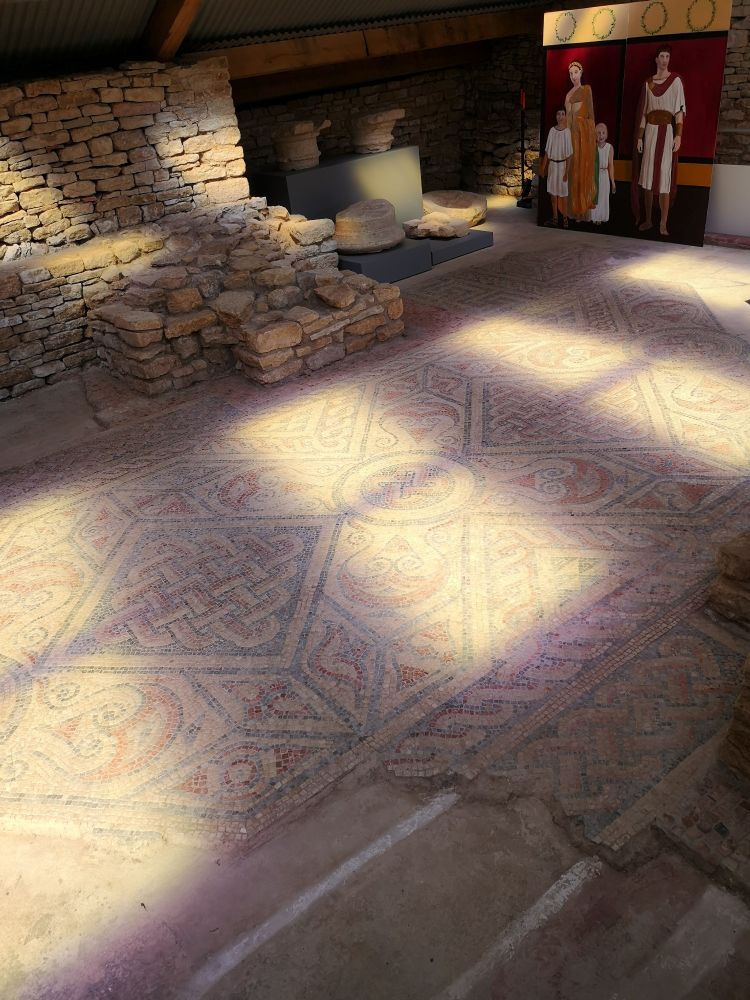 Mosaic floor