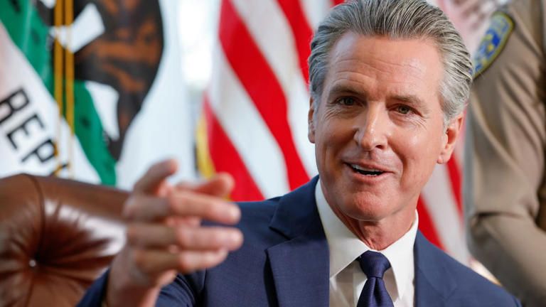 Gavin Newsom, der demokratische Gouverneur Kaliforniens 
