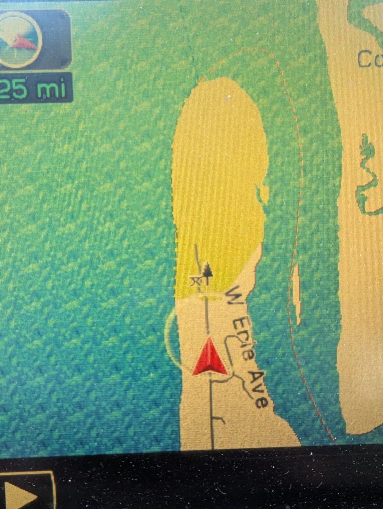 gps map of folly beach