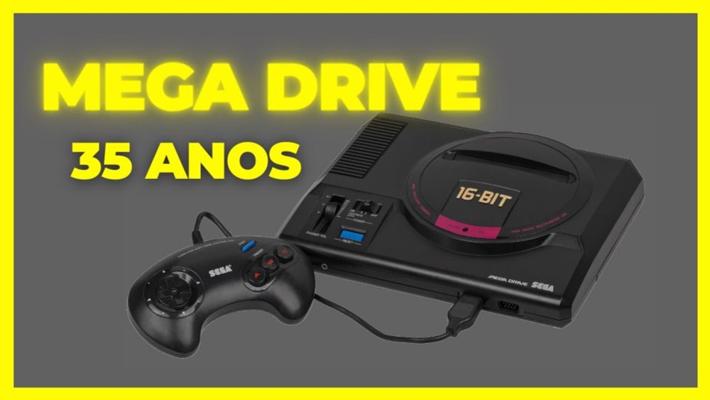 🎉35 ANOS DE 🎮MEGA DRIVE🎮 - 🍥ESPECIAL🍥 - MEU REFUGIO NERD🚀