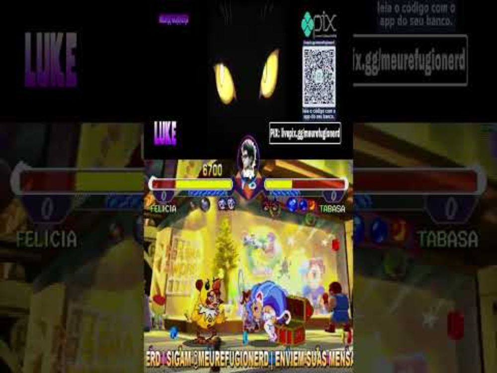 POCKET FIGHTER FELICIA VS TABASA #trendingshorts #steam #pocketfighter #capcom #vampiresavior