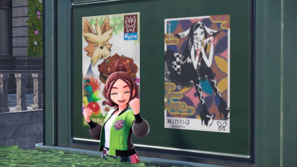 poster of Valerie from Pokemon Legends Z-A