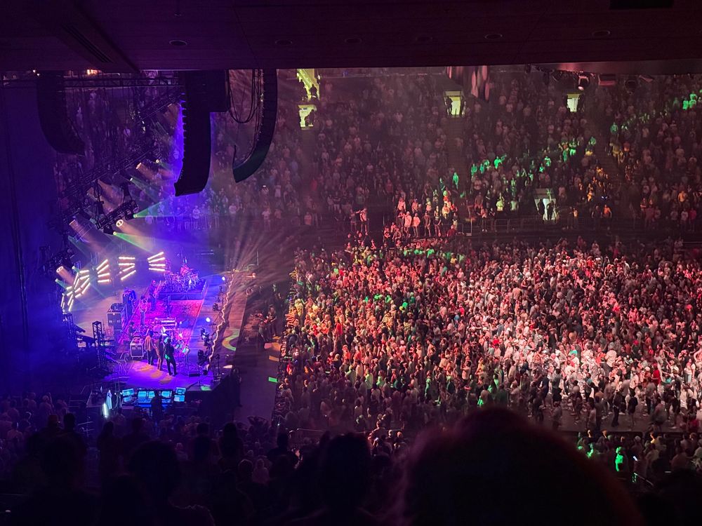 Goose performing at Madison Square Garden
