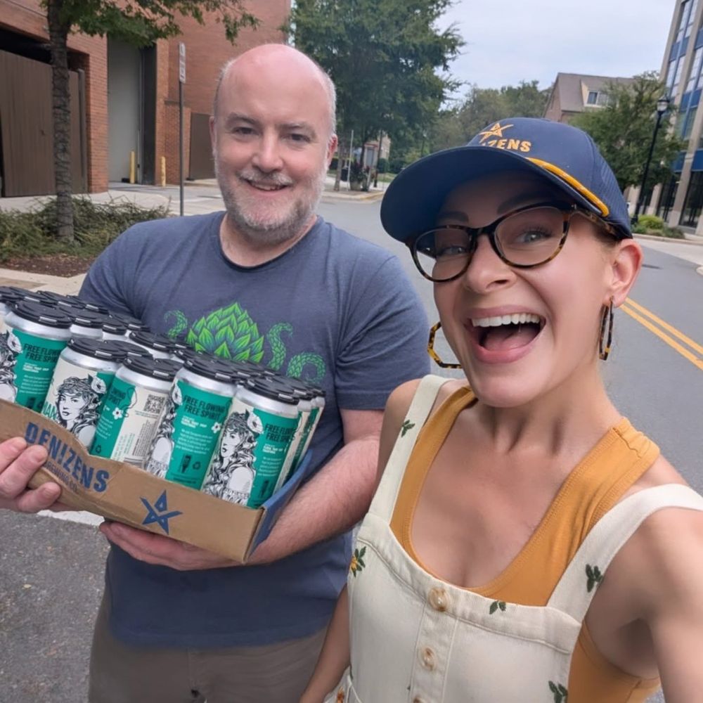 Brandy from DC Beer, Tim from Denizens 