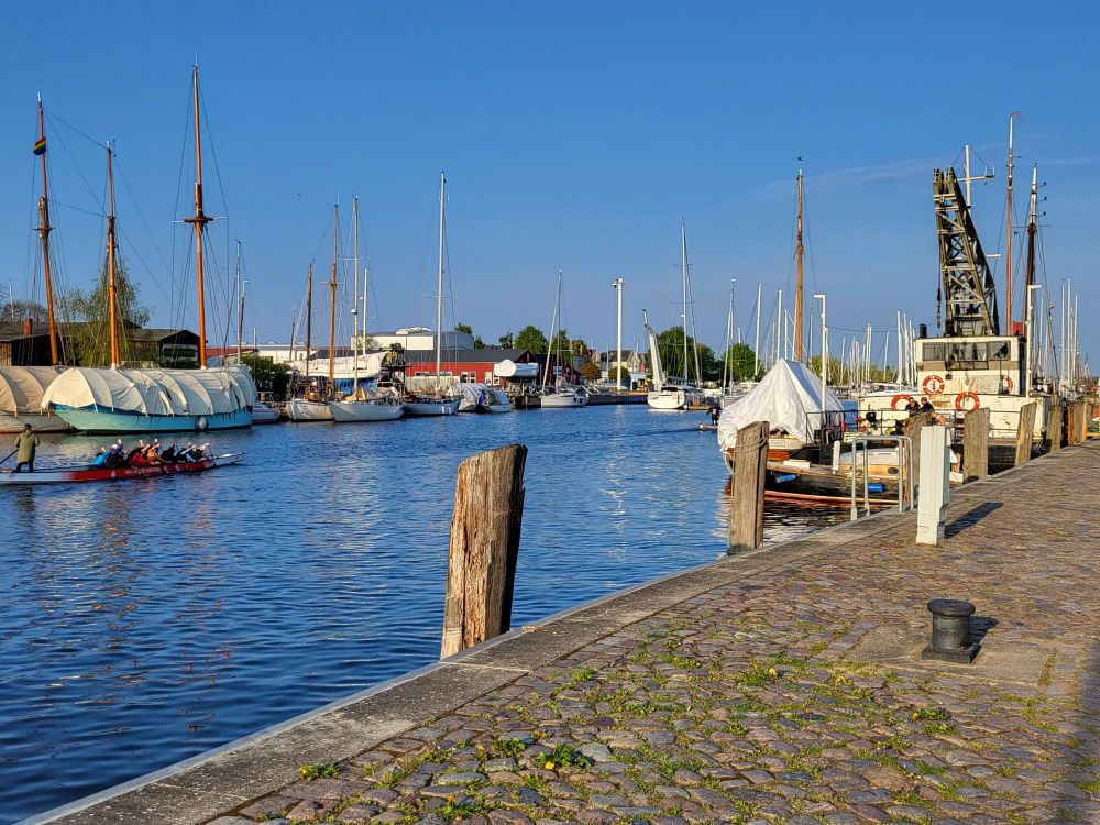 Harbour in Greifswald 
