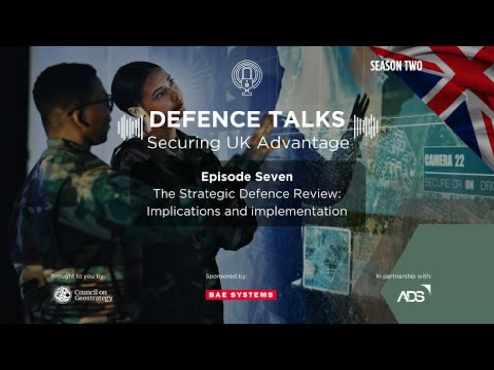 Building political consensus on defence investment | Defence Talks