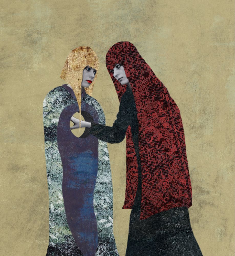 The Burden Of A Hollow Heart
Digital Collage 
2023
Magnus Moon