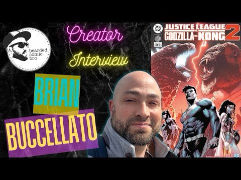Interview with Brian Buccellato (writer of Justice League vs Godzilla vs Kong 2)