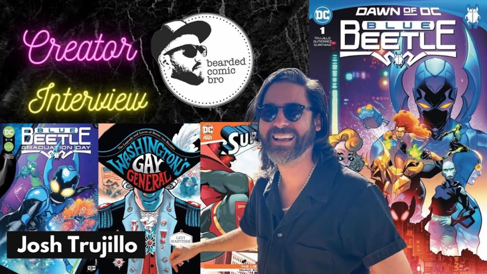 Interview with Josh Trujillo (writer of Blue Beetle)