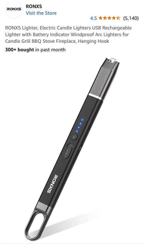 充電式の電子ライター