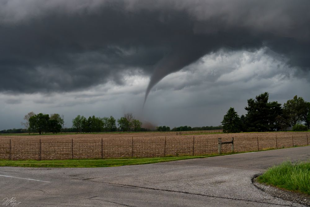 Tornado in late May near Richland, IN