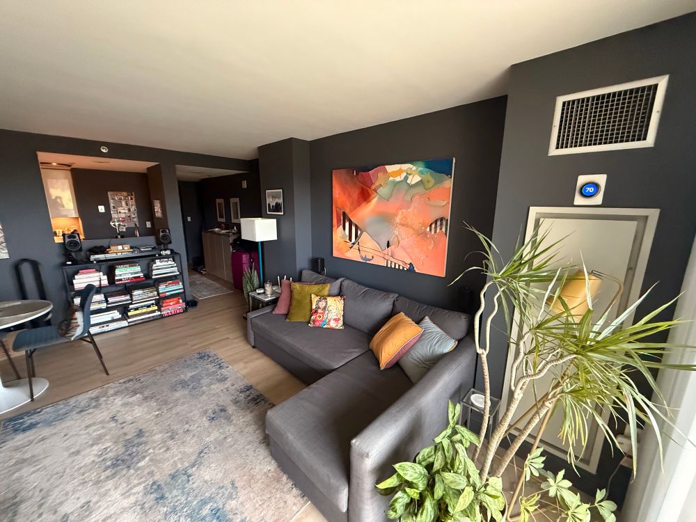 Photo of painting by artist Steven Cabral 