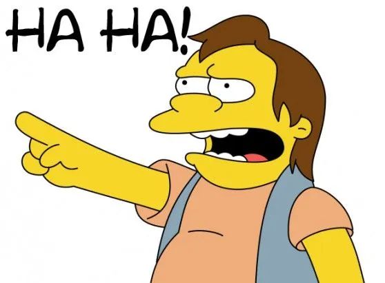 Ha Ha - Nelson from the simpsons