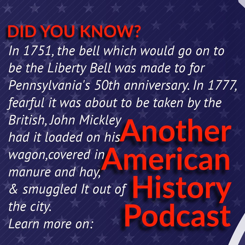 A brief history of the Liberty Bell’s creation and being saved during the American Revolution. 