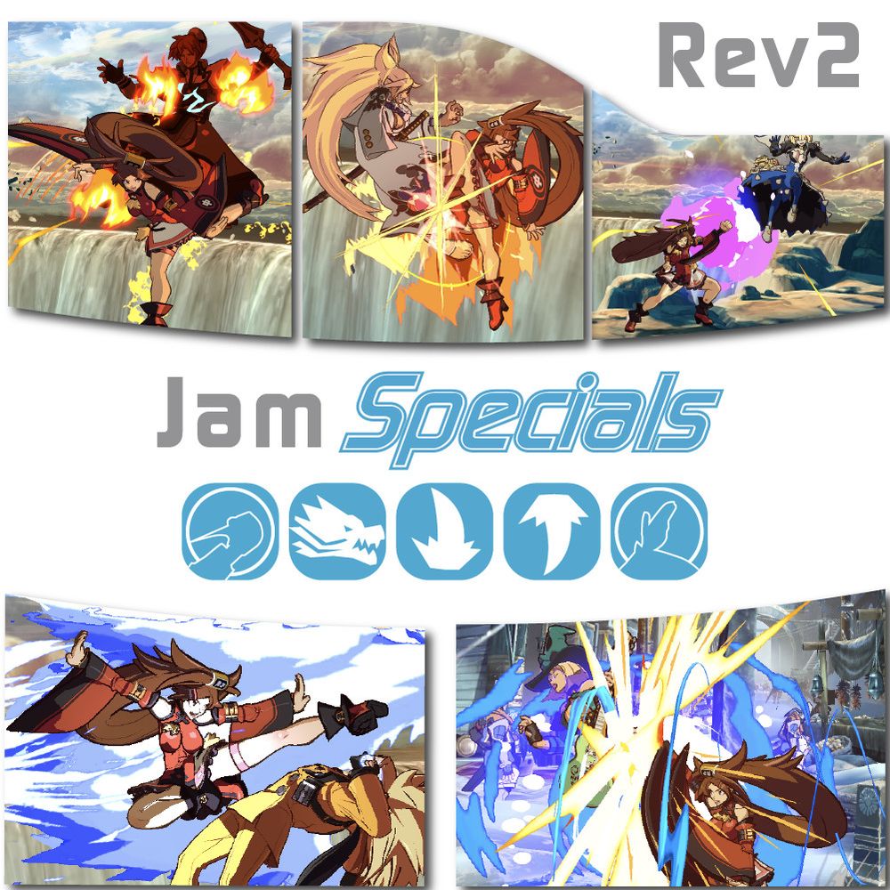 the wii sports disc cover but instead of sports it's jam special attacks