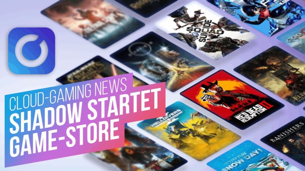 Cloud-Gaming News: Shadow PC mit eigenem Game-Store & großen Rabatten