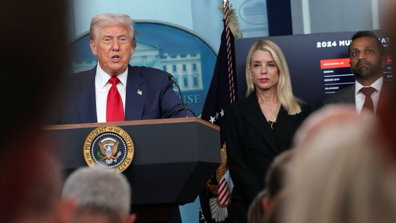 President Donald Trump announced he is placing the Washington, DC, police department “under direct federal control” and deploying National Guard troops to the nation’s capital, saying the move is aime...