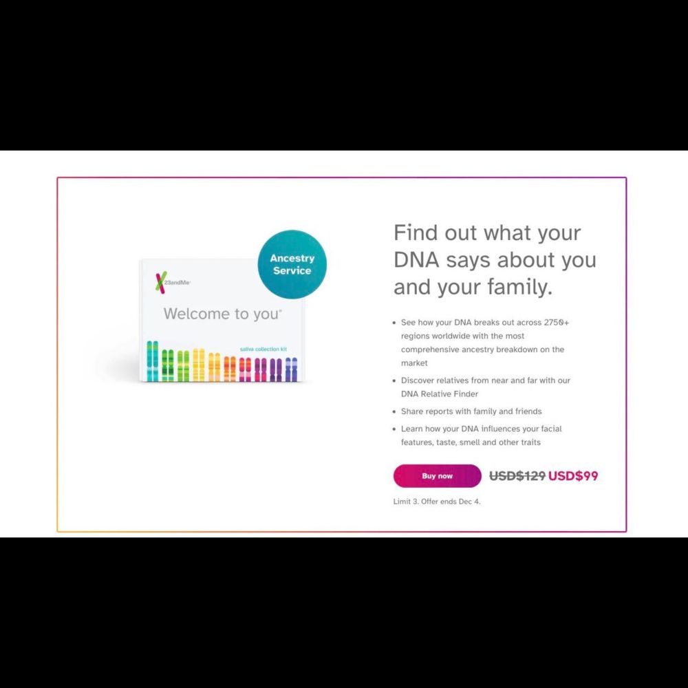 DNA-Datenbank 23andMe: Hacker erbeuten Stammbaumdaten von 6,9 Millionen Menschen