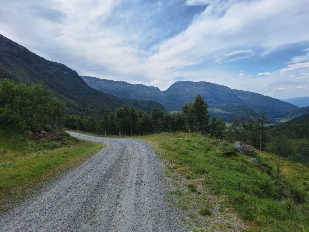 More gravel roads
