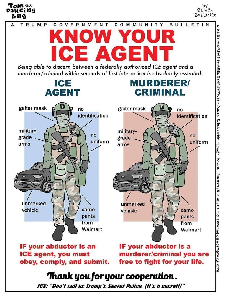 How to tell an ice agent 