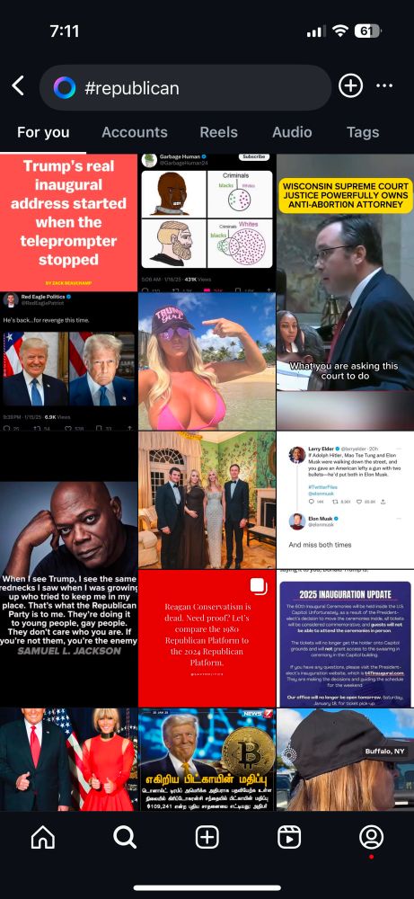 Republican search result works on meta 