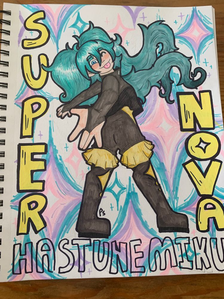 Supernova by Yunosuke 
Similarly to Sawtown I altered the outfit honestly I really like the colors but next time def make it more themed 