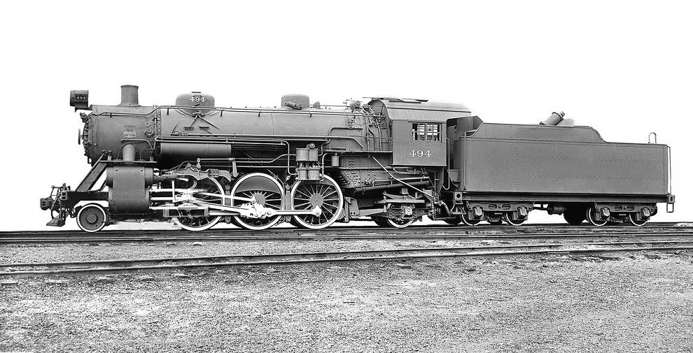 An edit that shows what a USRA 2-6-2 prairie type steam locomotive could look like. Made from a USRA 4-6-2 light pacific.