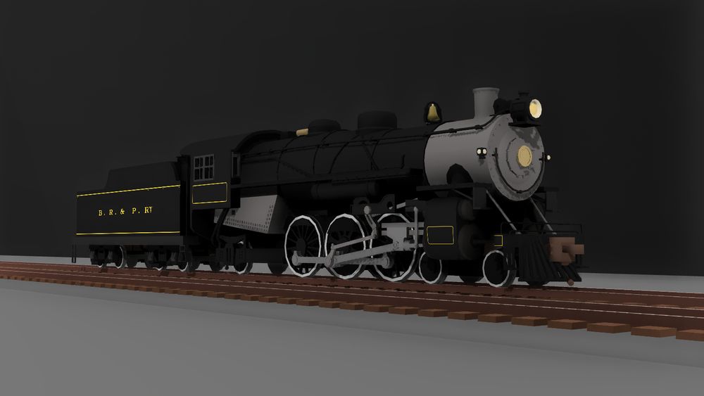 A screenshot of a BR&P WW from the front