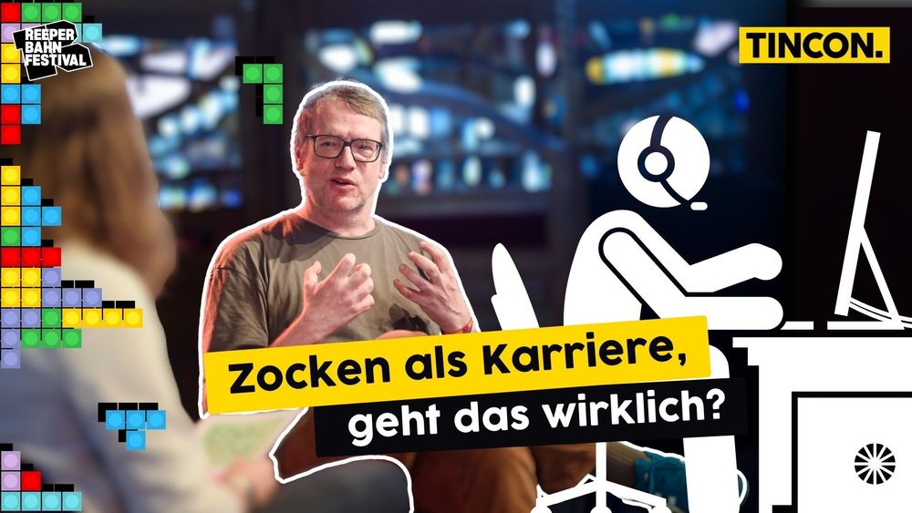 TINCON Hamburg @ Reeperbahn Festival: Zocken als Karriere, geht das wirklich?