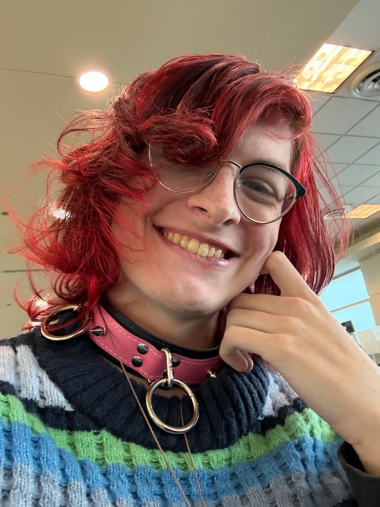 ditto, actually smiling this time !!