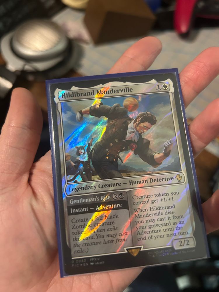 Hildibrand Manderville from the ffxiv commander deck