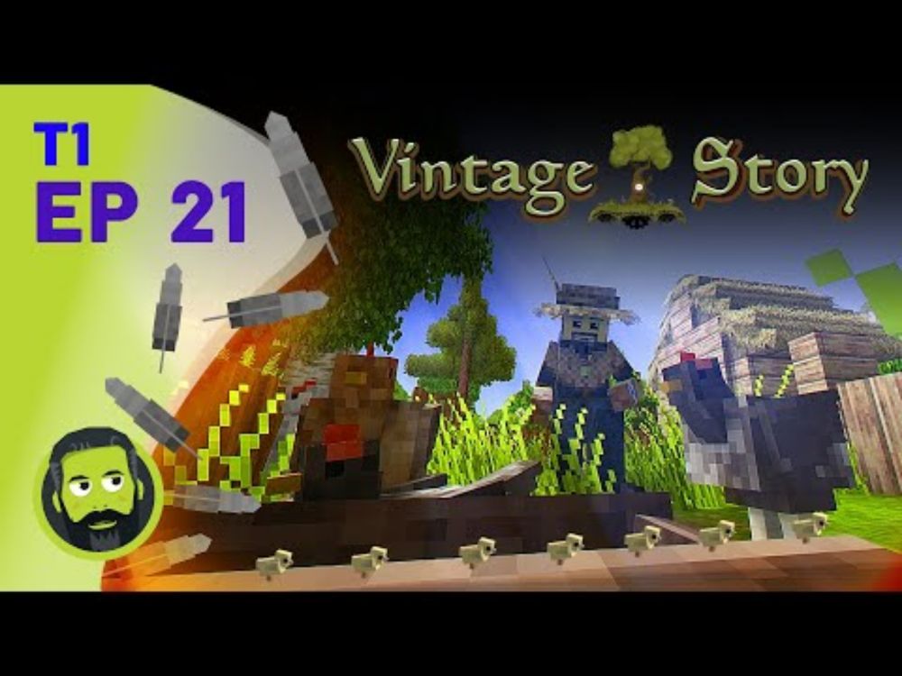 Vintage Story - T1 - EP21 - Armadura de Frango