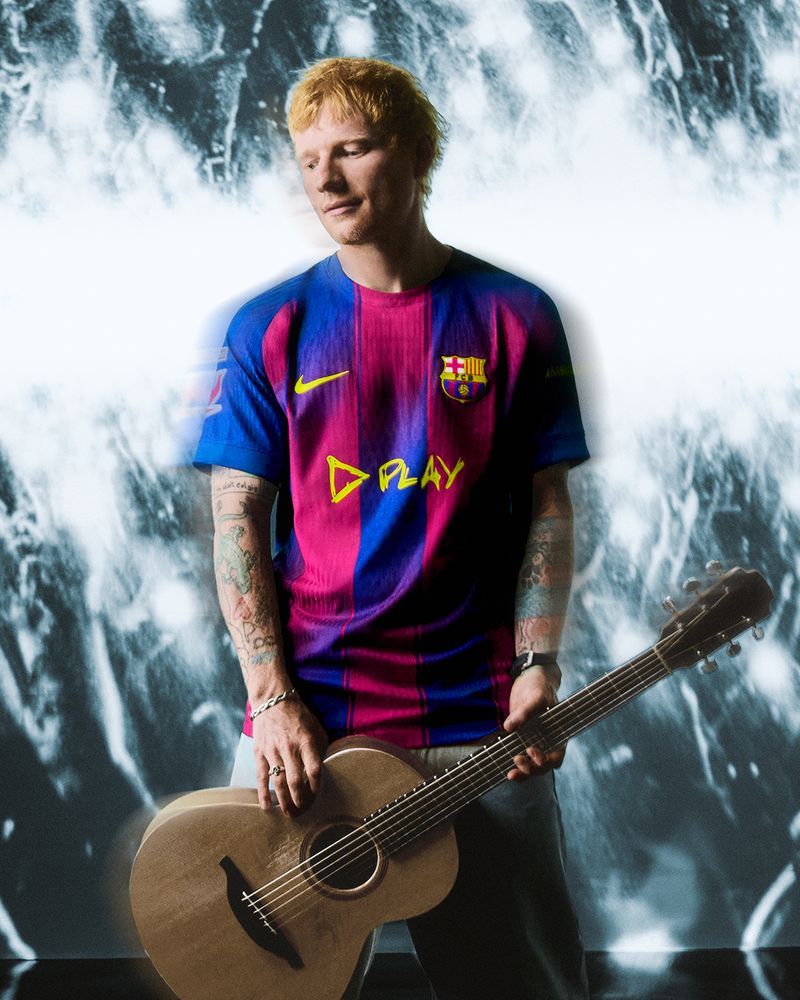 Ed Sheeran | FC Barcelona via X