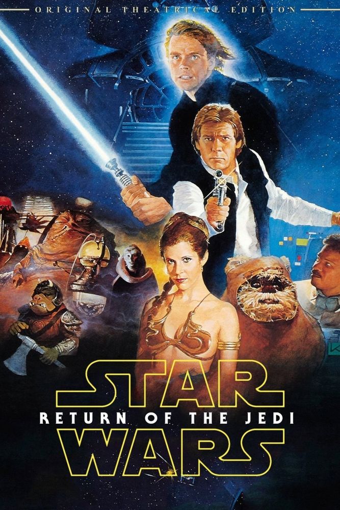Move poster for Return of the Jedi.