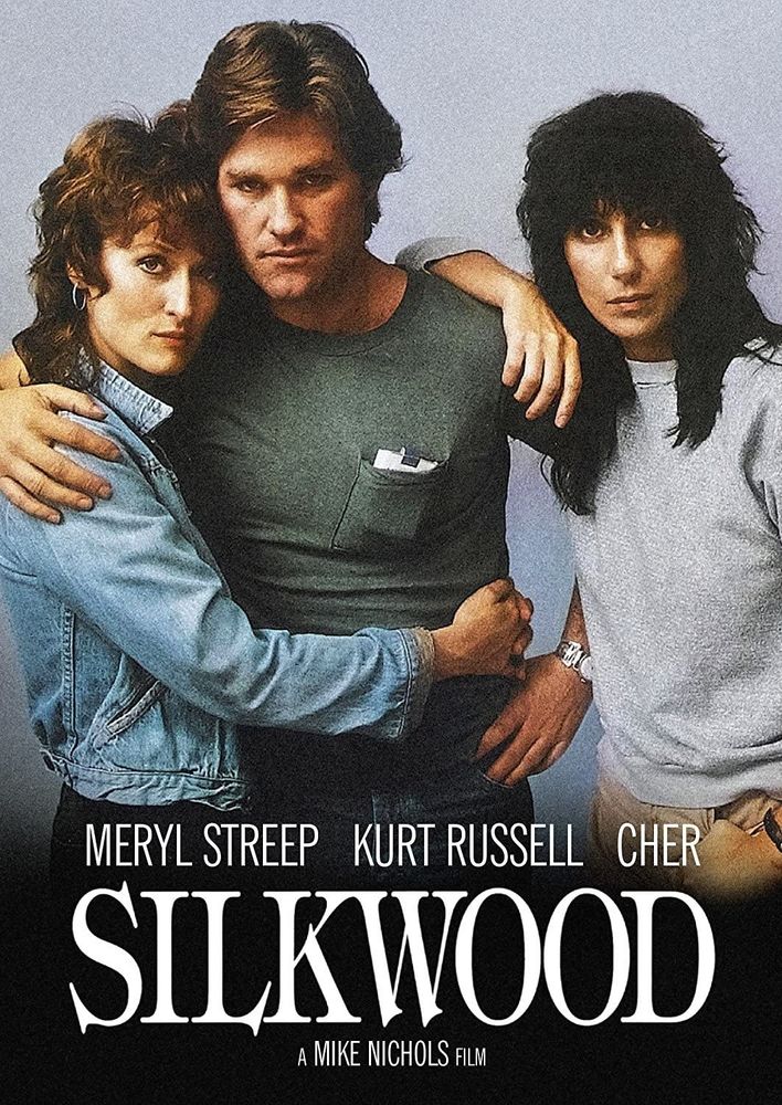 Movie poster for Silkwood.
