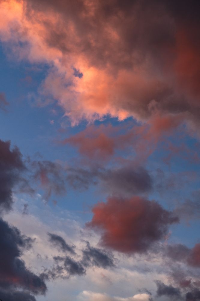 Sky with clouds during sunset