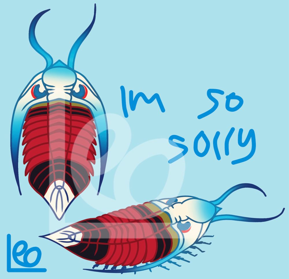 awful fucked up art of michael kaiser as a trilobite